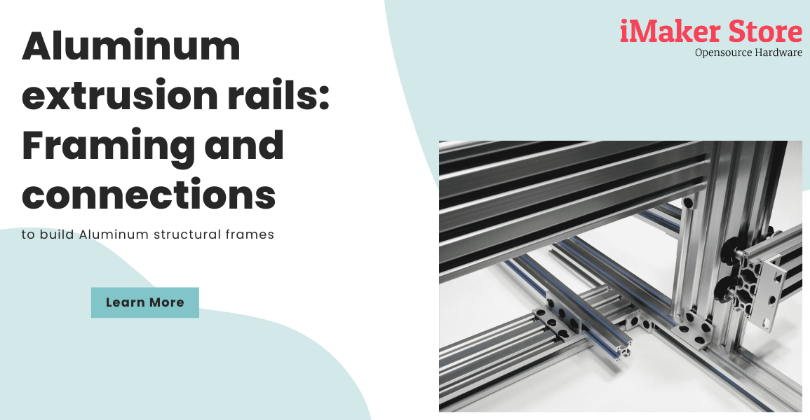 Aluminum extrusion rails: Framing and Connections